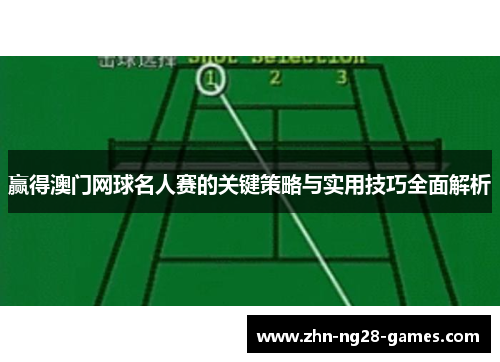 赢得澳门网球名人赛的关键策略与实用技巧全面解析
