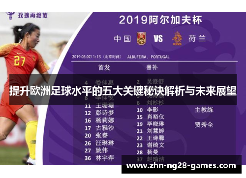 提升欧洲足球水平的五大关键秘诀解析与未来展望