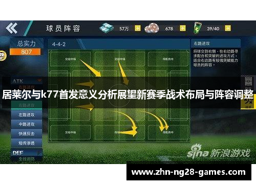 居莱尔与k77首发意义分析展望新赛季战术布局与阵容调整